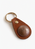 Australian Penny Leather Keyring